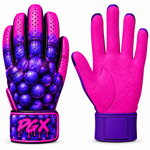 PGX Grape Long Cuff Batting Gloves — Pre-Order