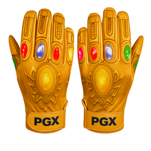 Power Stones Long Cuff Baseball Batting Gloves