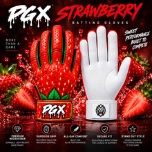 PGX Strawberry Baseball Batting Gloves — New Release