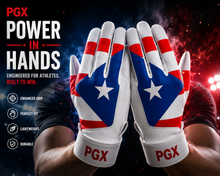 Puerto Rico Long Cuff Baseball Batting Gloves