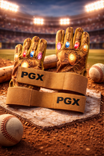 Power Stones Long Cuff Baseball Batting Gloves
