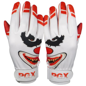 Youth "Crazy" Clown Baseball Batting Gloves - PRIMAL BASEBALL