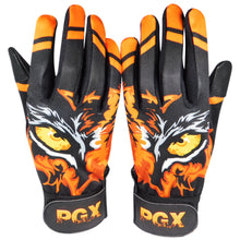 Youth "Eye of the tiger" Baseball Batting Gloves - PRIMAL BASEBALL