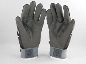 Youth "YOU LOOKED" Batting gloves Black/Grey - PRIMAL BASEBALL